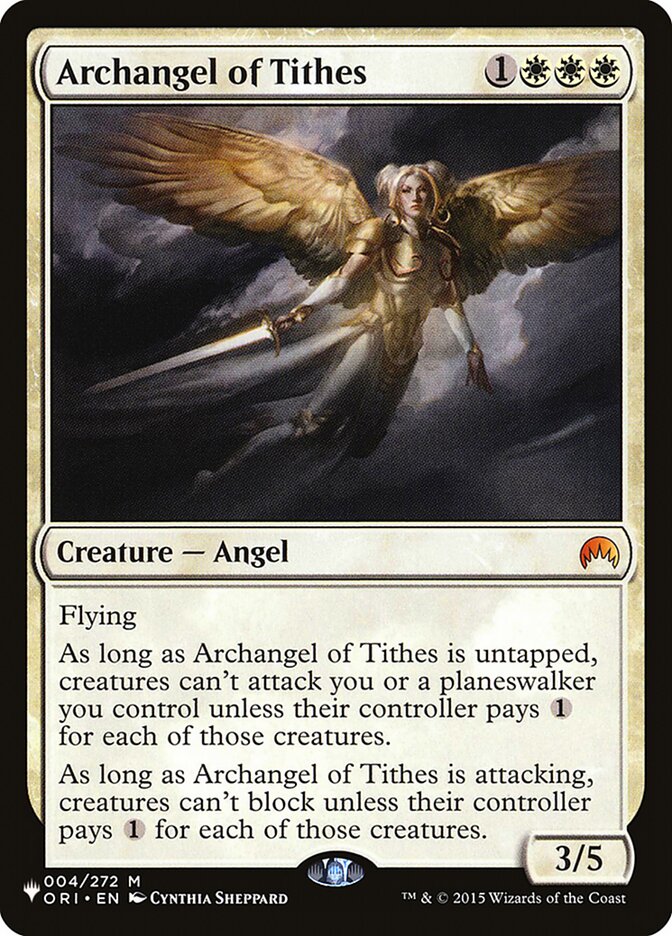 Archangel of Tithes (ORI-4) - The List (PLST)