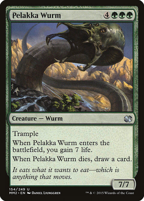 Pelakka Wurm (154) - Modern Masters 2015 (MM2)