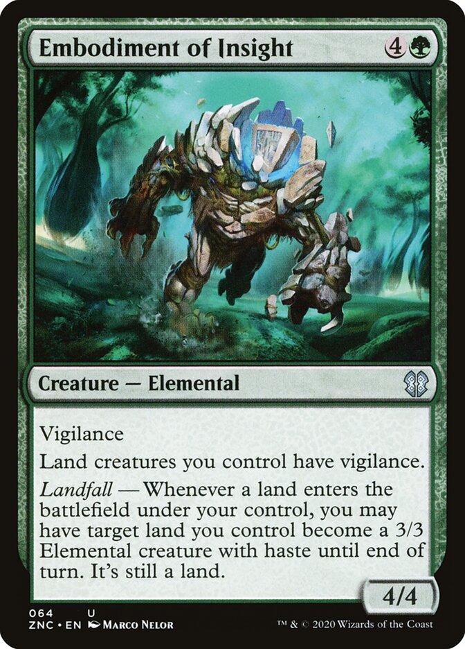 Embodiment of Insight (64) - Zendikar Rising Commander (ZNC)