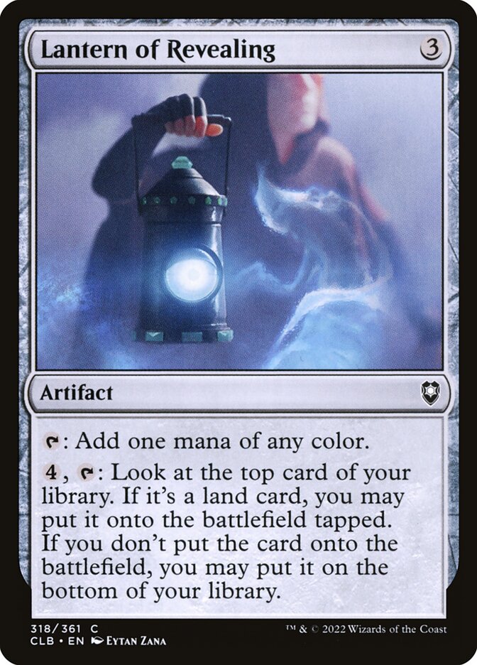 Lantern of Revealing (318) - Commander Legends: Battle for Baldur's Gate (CLB)