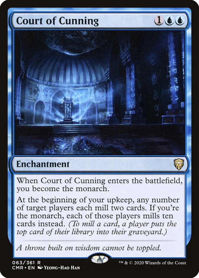 Court of Cunning (63) - Commander Legends (CMR)