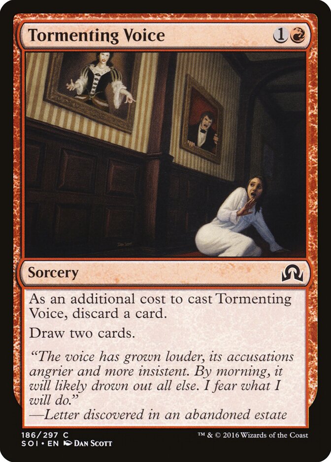 Tormenting Voice (186) - Shadows over Innistrad (SOI)