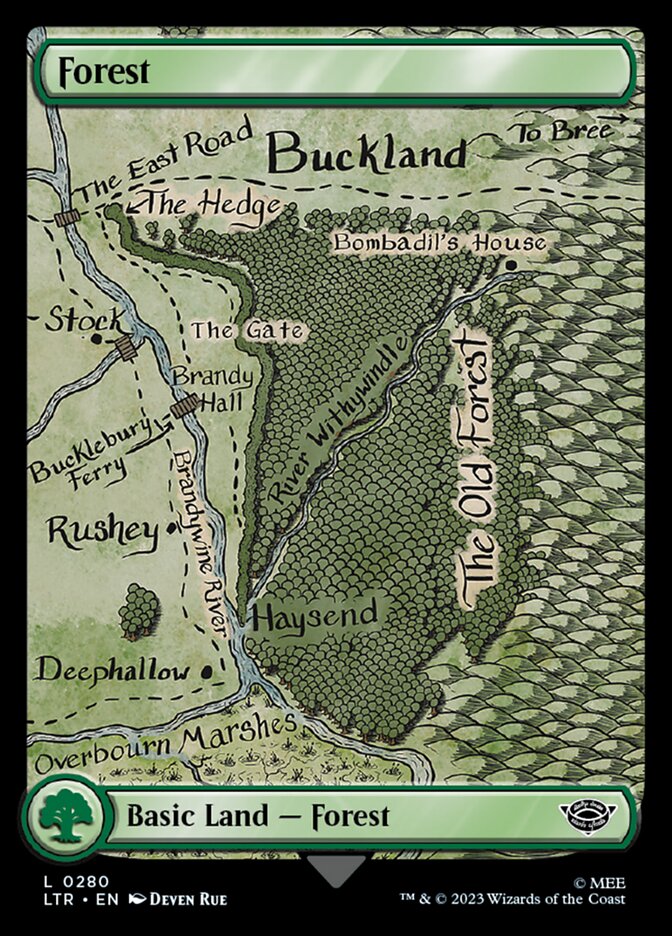 Forest (280) - The Lord of the Rings: Tales of Middle-earth (LTR)