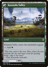 Kazandu Mammoth // Kazandu Valley (189) - Zendikar Rising (ZNR)