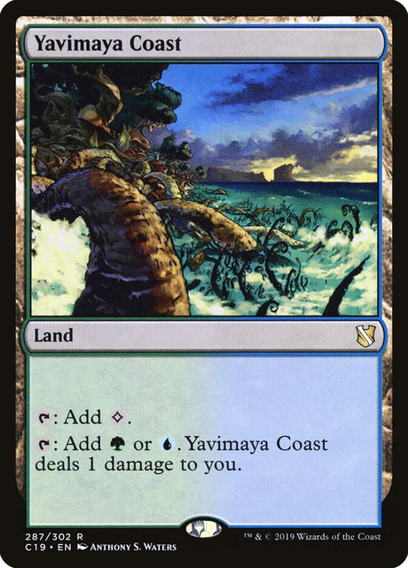 Yavimaya Coast (287) - Commander 2019 (C19)