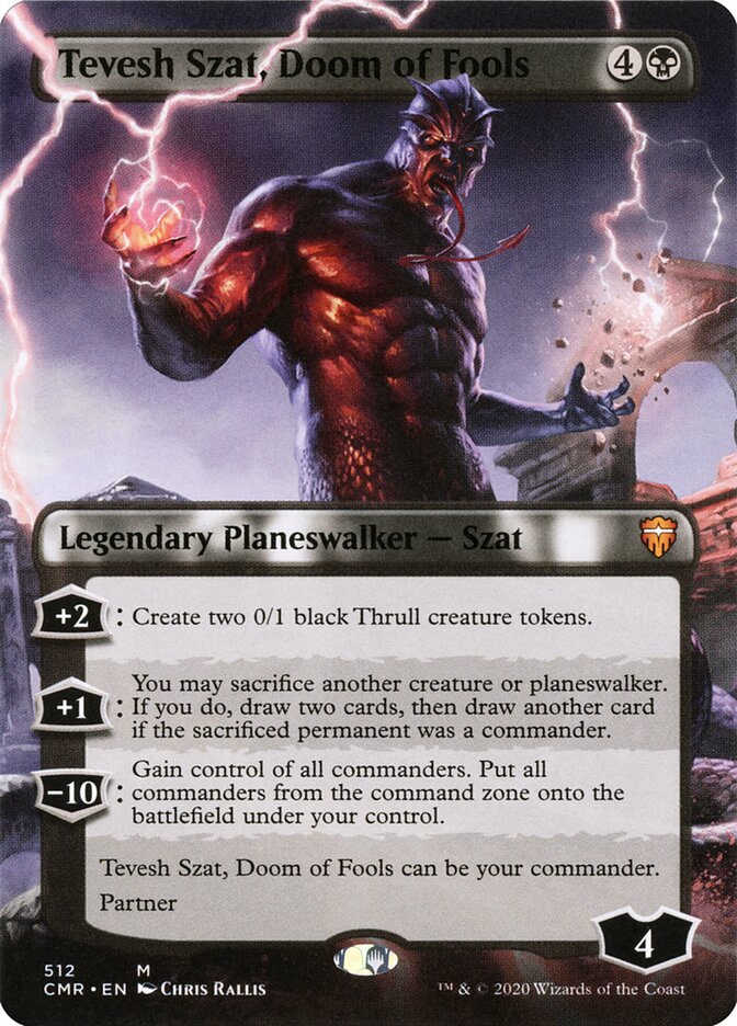Tevesh Szat, Doom of Fools (512) - Commander Legends (CMR)