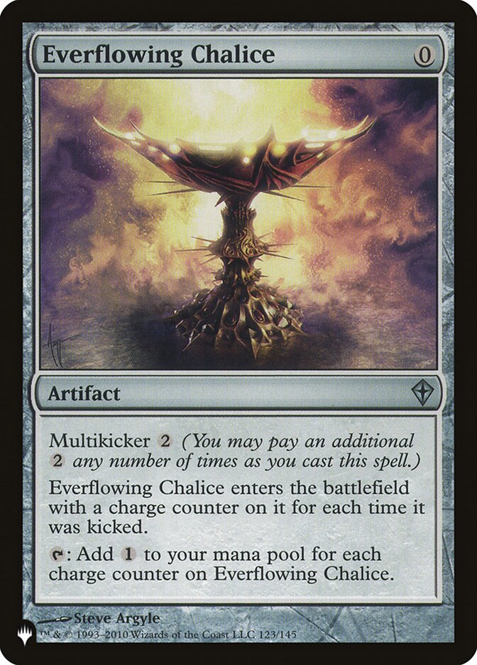 Everflowing Chalice (WWK-123) - The List (PLST)