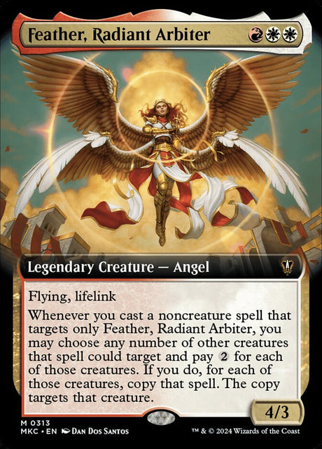 Feather, Radiant Arbiter (313) - Murders at Karlov Manor Commander (MKC)