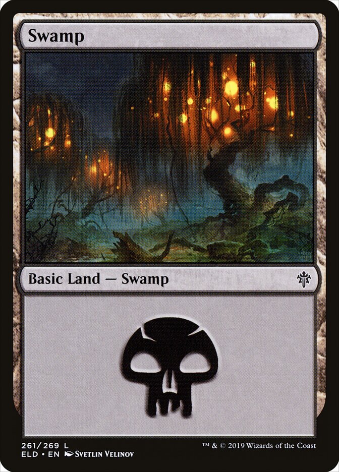 Swamp (261) - Throne of Eldraine (ELD)