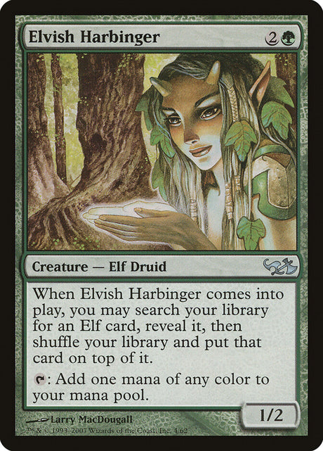 Elvish Harbinger (4) - Duel Decks: Elves vs. Goblins (DD1)