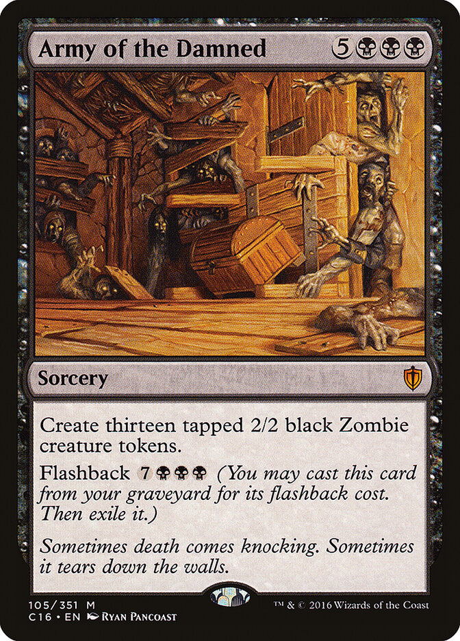 Army of the Damned (105) - Commander 2016 (C16)
