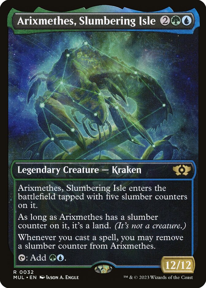 Arixmethes, Slumbering Isle (32) - Multiverse Legends (MUL)