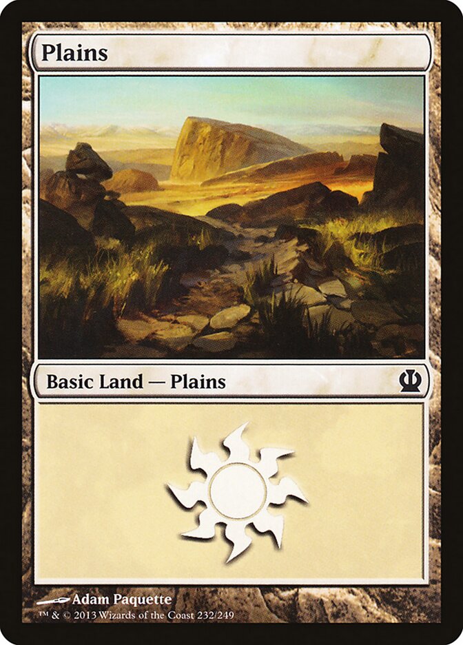 Plains (232) - Theros (THS)