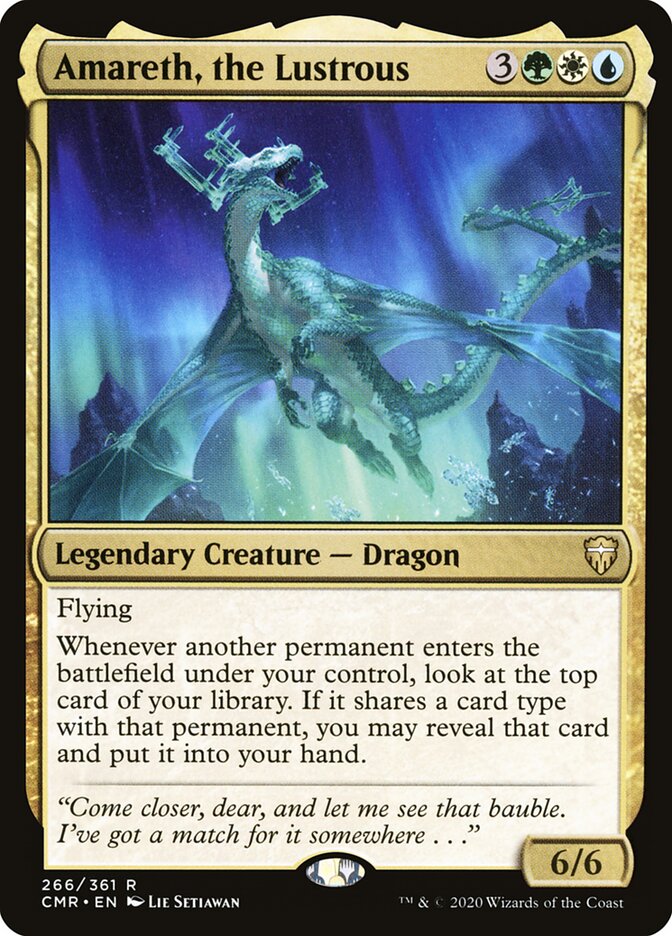 Amareth, the Lustrous (266) - Commander Legends (CMR)