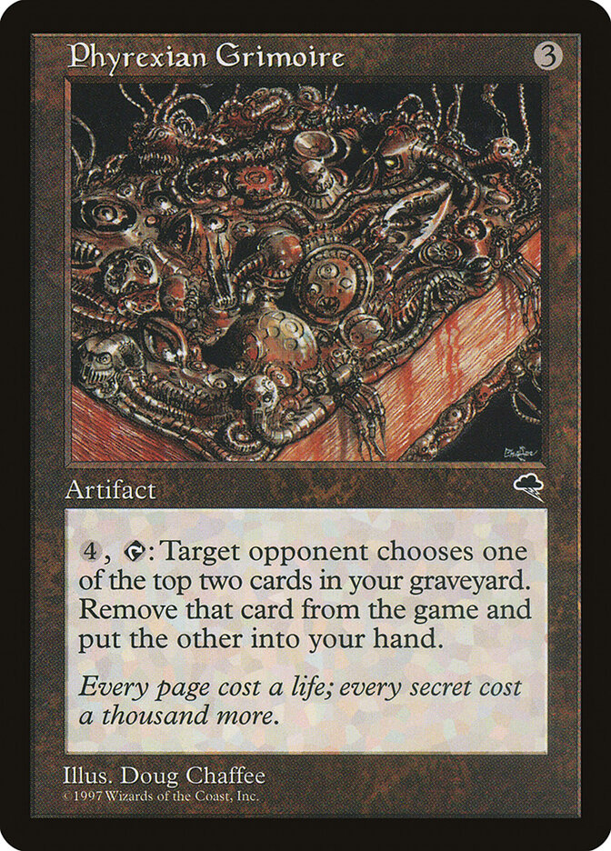 Phyrexian Grimoire (301) - Tempest (TMP)