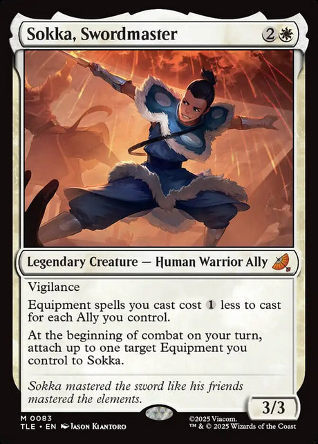 Sokka, Swordmaster (83) - Avatar: The Last Airbender Eternal (TLE)