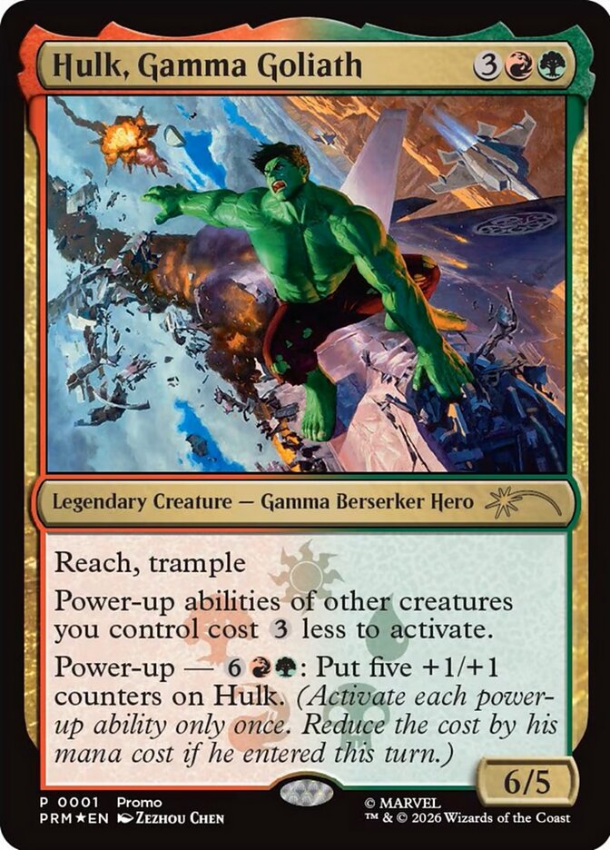 Hulk, Gamma Goliath (2026-25) - Media and Collaboration Promos (PMEI)