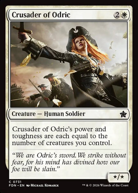 Crusader of Odric (731) - Foundations (FDN)