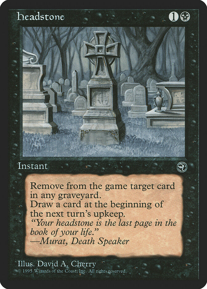 Headstone (52) - Homelands (HML)
