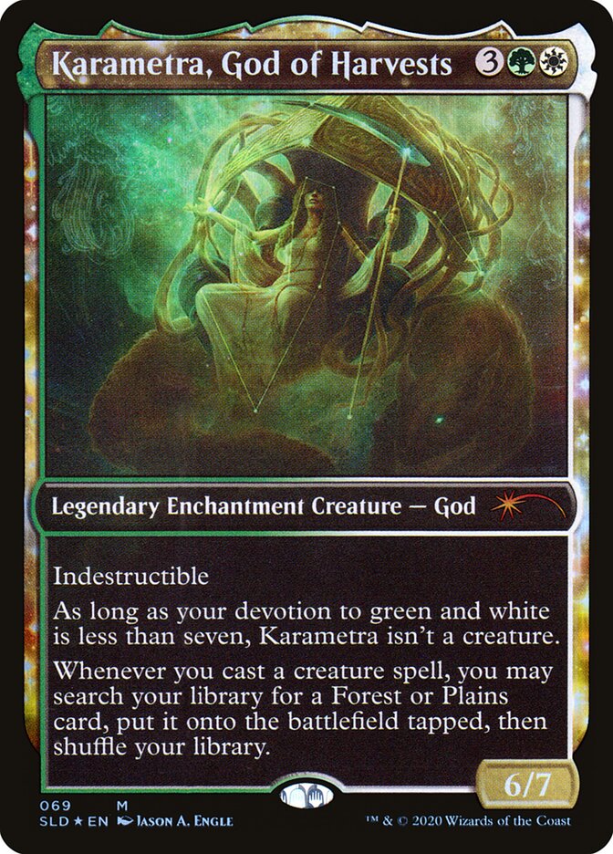 Karametra, God of Harvests (69) - Secret Lair Drop (SLD)
