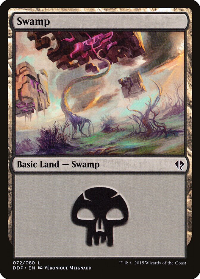 Swamp (72) - Duel Decks: Zendikar vs. Eldrazi (DDP)