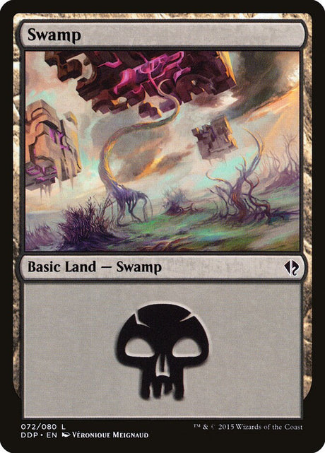 Swamp (72) - Duel Decks: Zendikar vs. Eldrazi (DDP)