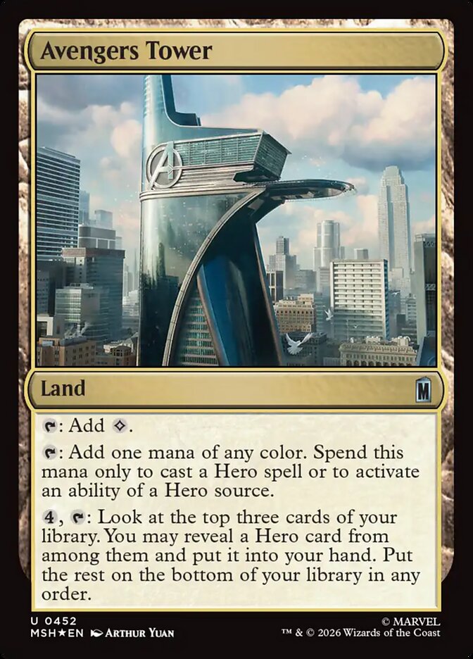 Avengers Tower (452) - Marvel Super Heroes (MSH)