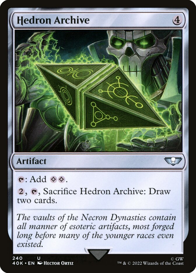 Hedron Archive (240) - Warhammer 40,000 Commander (40K)