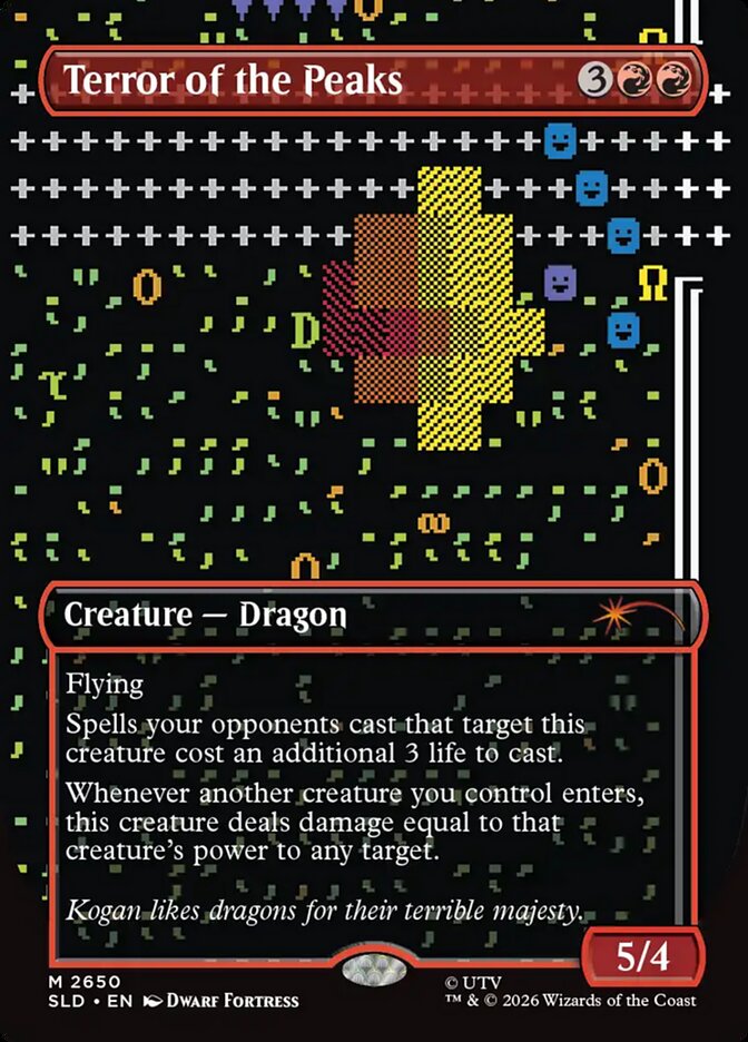 Terror of the Peaks (2650) - Secret Lair Drop (SLD)