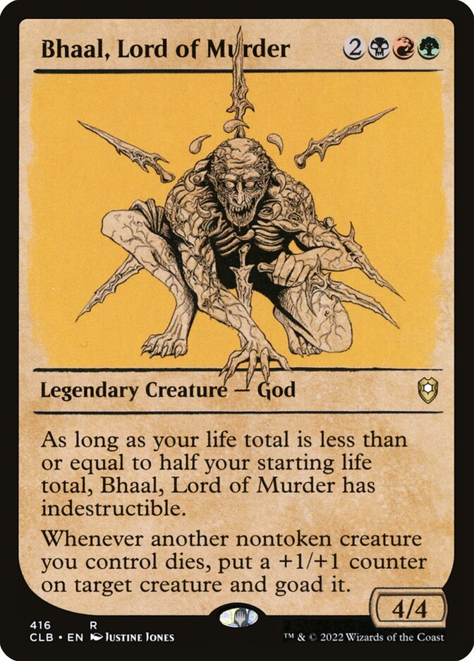 Bhaal, Lord of Murder (416) - Commander Legends: Battle for Baldur's Gate (CLB)