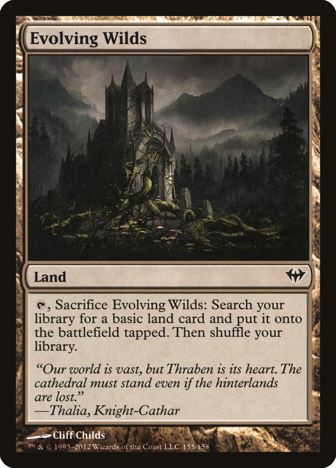 Evolving Wilds (155) - Dark Ascension (DKA)