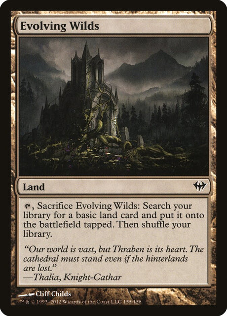 Evolving Wilds (155) - Dark Ascension (DKA)