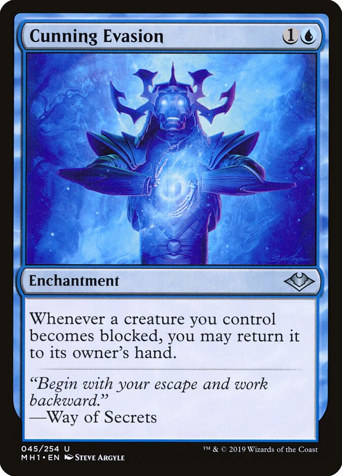 Cunning Evasion (45) - Modern Horizons (MH1)