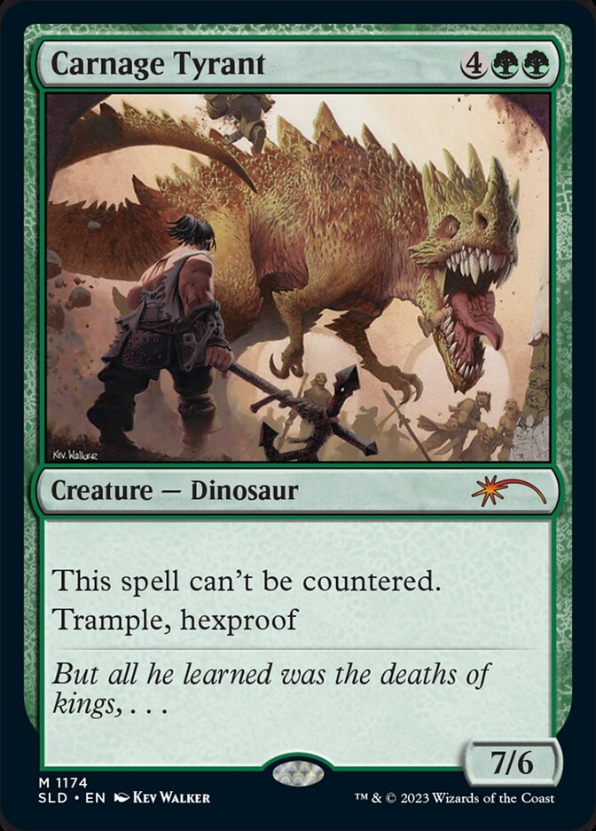 Carnage Tyrant (1174) - Secret Lair Drop (SLD)