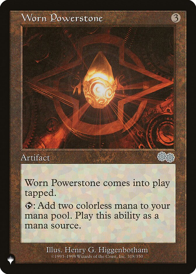 Worn Powerstone (USG-318) - The List (PLST)