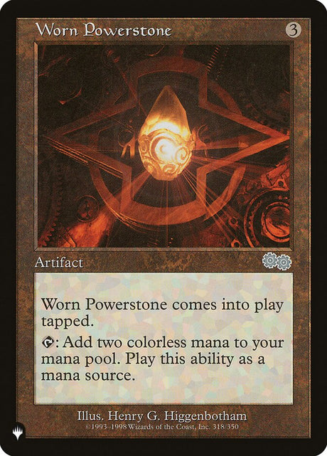 Worn Powerstone (USG-318) - The List (PLST)