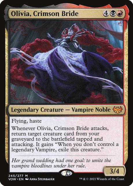 Olivia, Crimson Bride (245) - Innistrad: Crimson Vow (VOW)