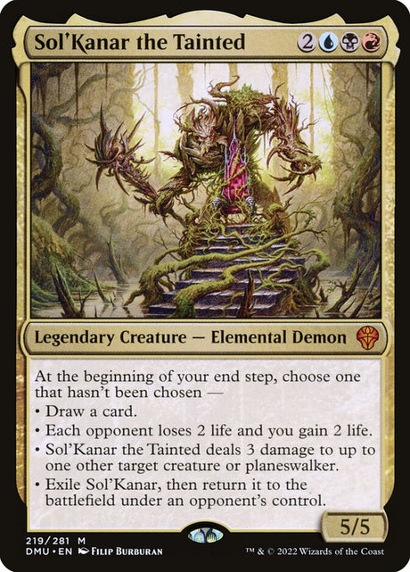 Sol'Kanar the Tainted (219) - Dominaria United (DMU)