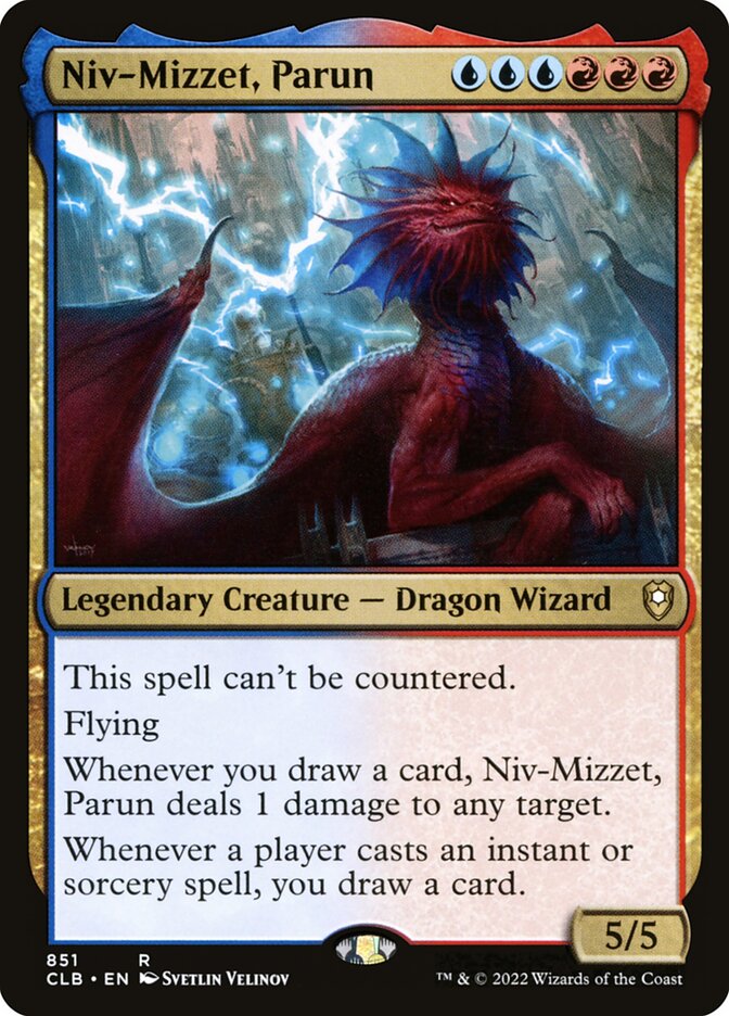 Niv-Mizzet, Parun (851) - Commander Legends: Battle for Baldur's Gate (CLB)