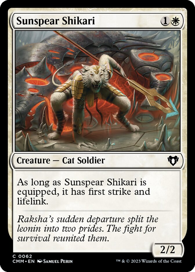 Sunspear Shikari (62) - Commander Masters (CMM)