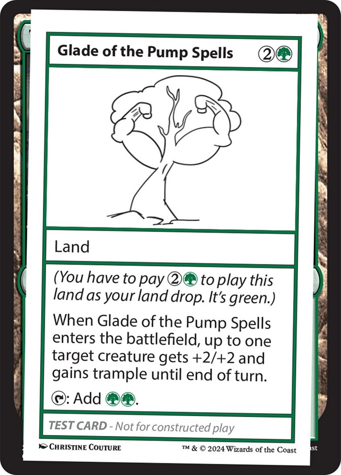 Glade of the Pump Spells (576) - Mystery Booster 2 (MB2)
