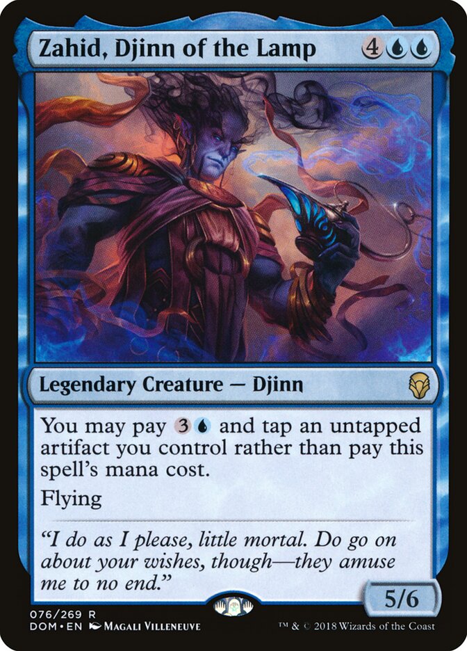 Zahid, Djinn of the Lamp (76) - Dominaria (DOM)