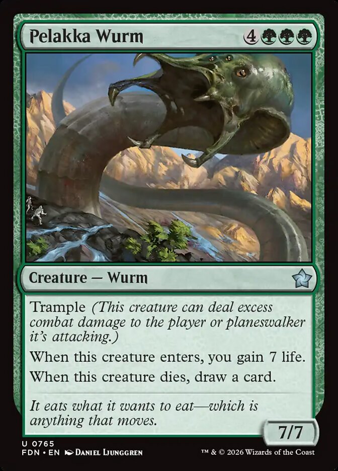 Pelakka Wurm (765) - Foundations (FDN)