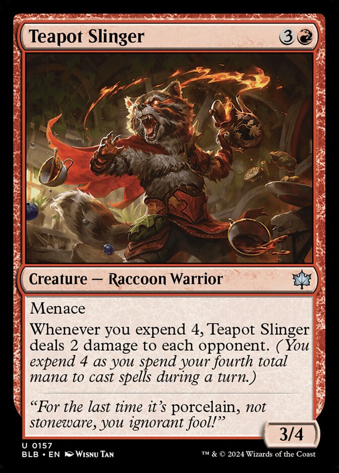Teapot Slinger (157) - Bloomburrow (BLB)