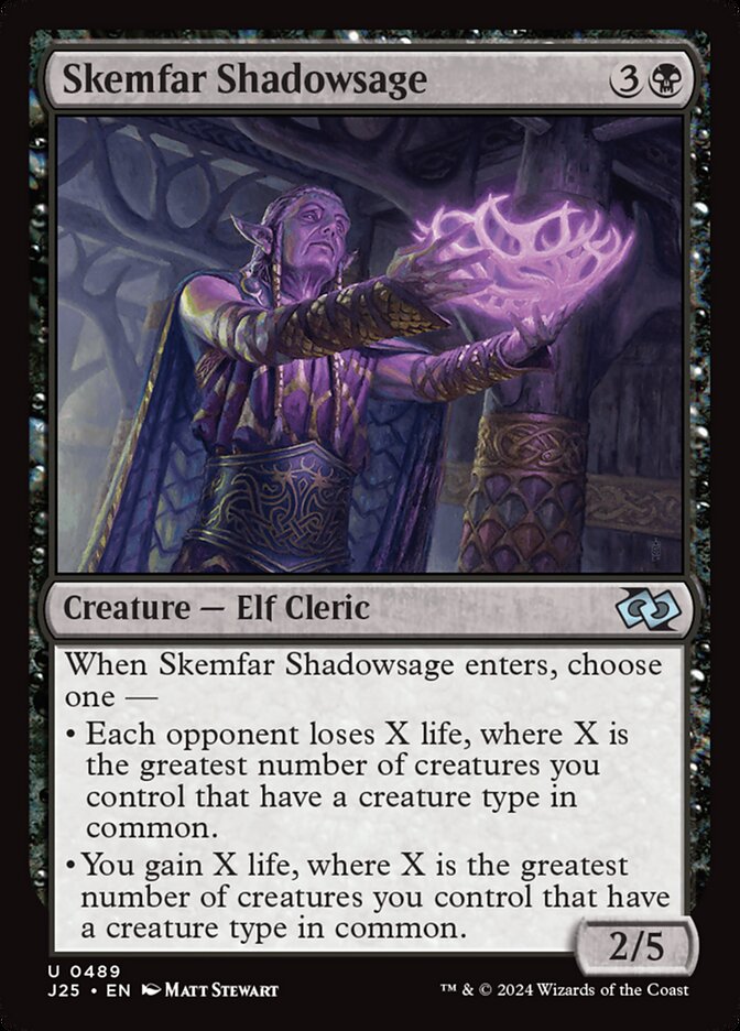 Skemfar Shadowsage - Foundations Jumpstart (J25)