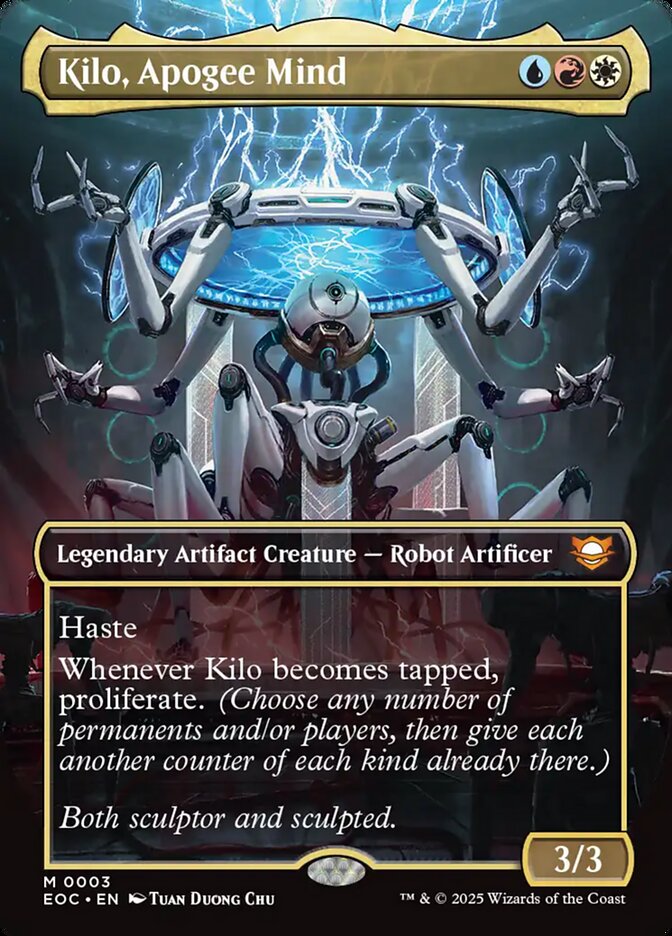 Kilo, Apogee Mind (3) - Edge of Eternities Commander (EOC)