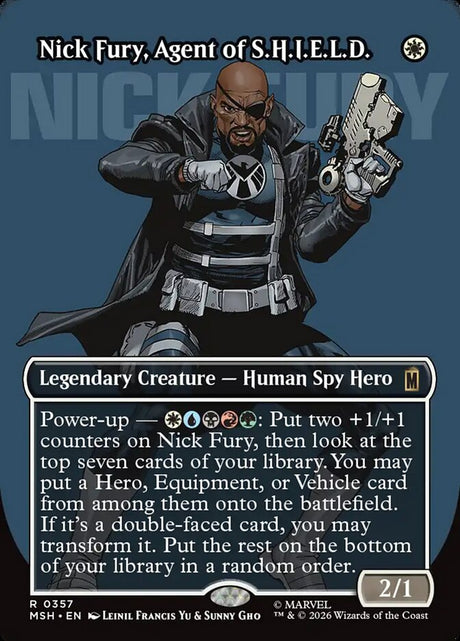 Nick Fury, Agent of S.H.I.E.L.D. (357) - Marvel Super Heroes (MSH)