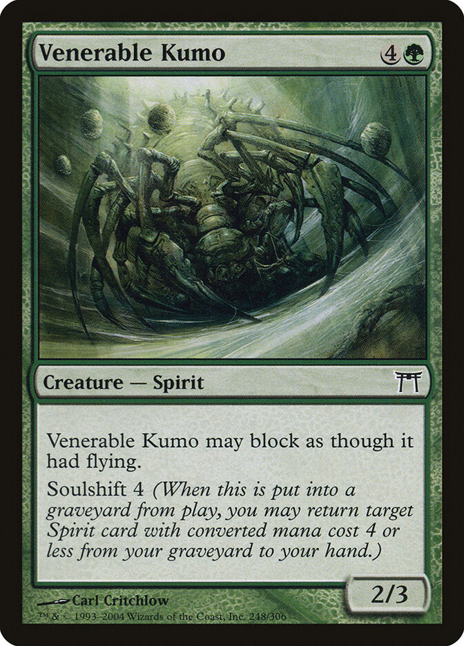 Venerable Kumo (248) - Champions of Kamigawa (CHK)