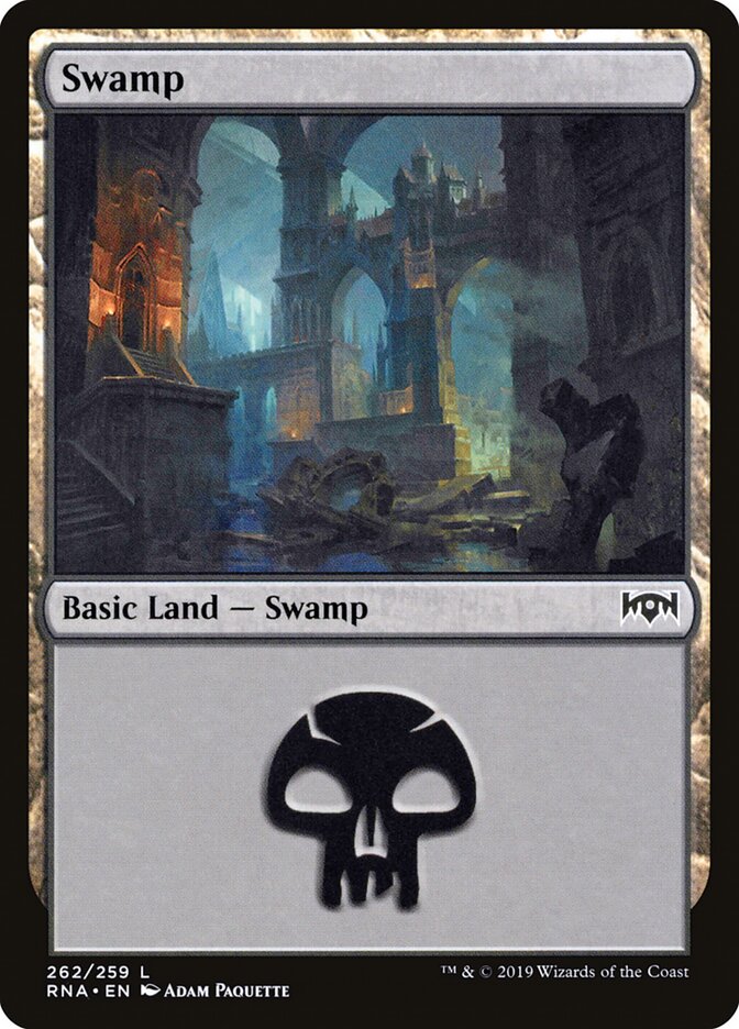 Swamp (262) - Ravnica Allegiance (RNA)