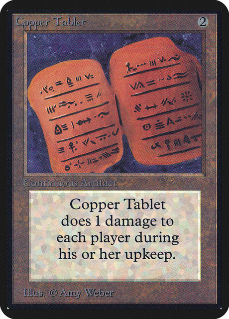 Copper Tablet (238) - Limited Edition Alpha (LEA)